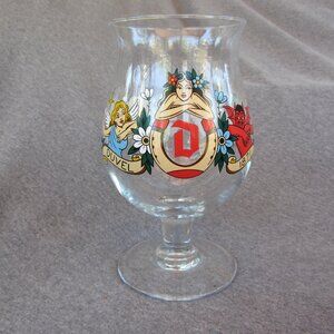 20 oz duvel artist Morrison Schiffmacher angel devil glass 2020 (w3128)